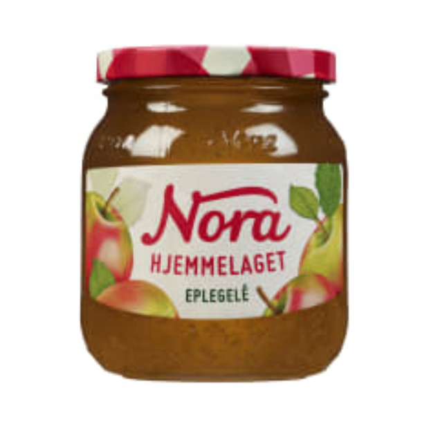 Homemade Apple Jelly - Eplegele Hjemmelaget 425g Nora
